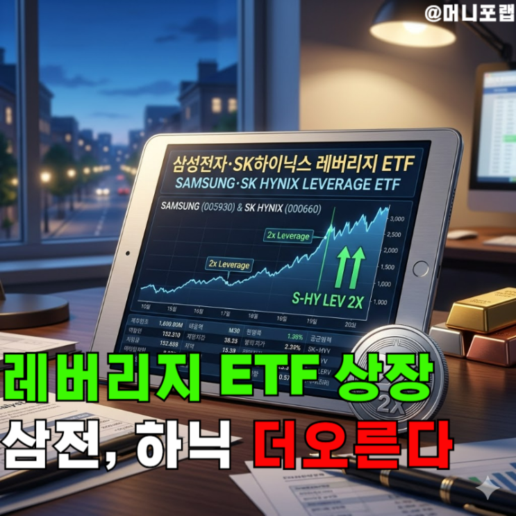  삼성전자 하이닉스 "레버리지 ETF 상장", 버블 스위치 켜졌다