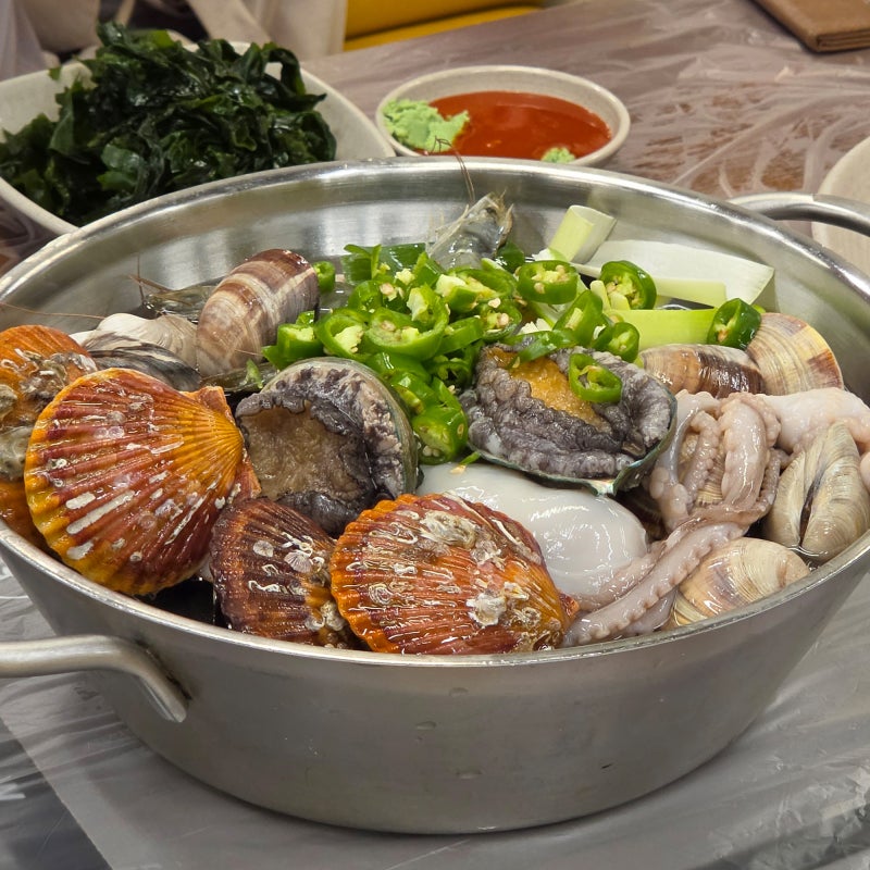 계양구 해물칼국수 복많네해물칼국수 해물전골 죵맛탱
