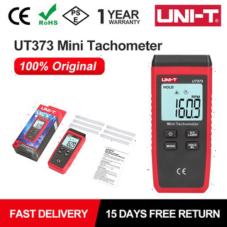  UNI-T UT373 레이저 타코미터 - 비접촉 RPM 측정 최대 99999