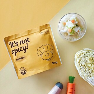  얼라맘마 아기김치 - It`s not spicy 백김치 (1단계)