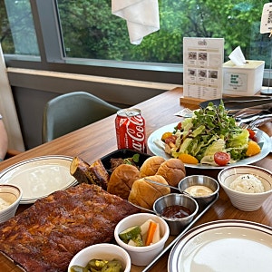 대전 텍사스 바베큐 푸짐한 플래터 판암동 양식 맛집 스모크힐
