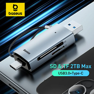  베이수스 초고속 카드 리더기 2TB 지원 - 멀티 USB C 타입 허브