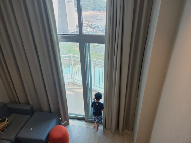  6살 아이랑 더위크앤 리조트 내돈내산 1박 후기 (어반 듀플렉스 오션뷰, 복층)