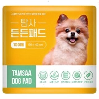  탐사 고흡수 든든패드 레몬향 100개입 - 기저귀 대용 청소패드 권장