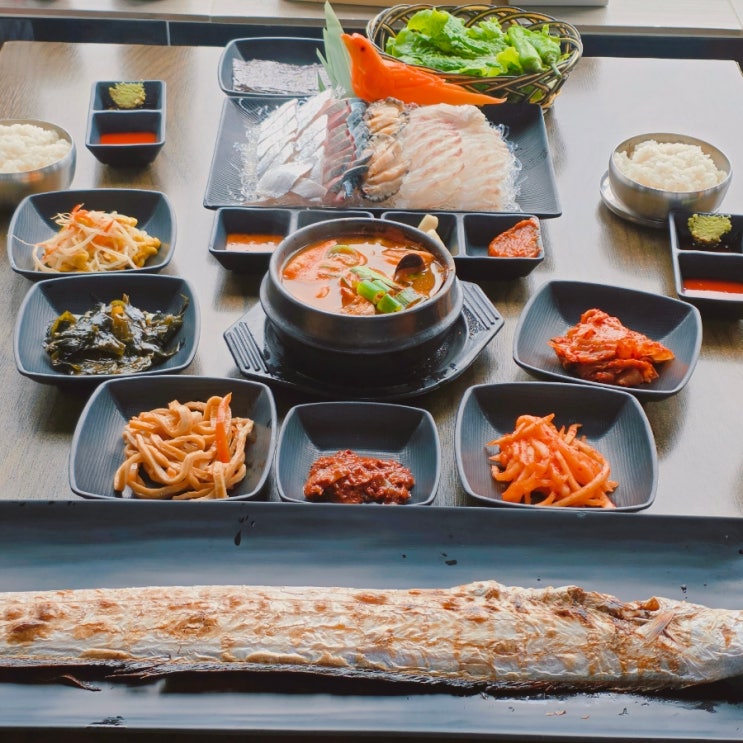  제주도 통갈치구이 갈치회 성산일출봉 맛집 성산해촌 제주도 한정식 가볼만한 곳