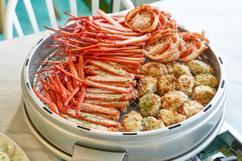 낙산해수욕장 맛집 라봉크랩 대게 무한리필 양양 낙산사 맛집