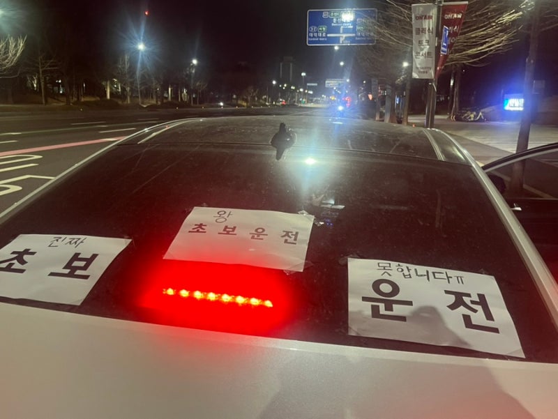 [운전일기4] 대전 대성운전면허학원 도로주행
