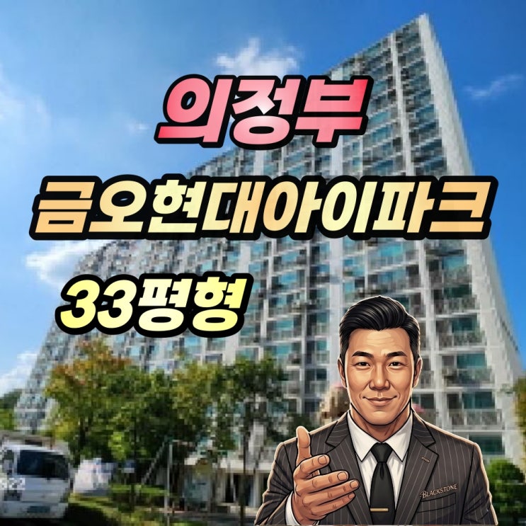  의정부 금오현대아이파크 경매 33평형 2025타경73216