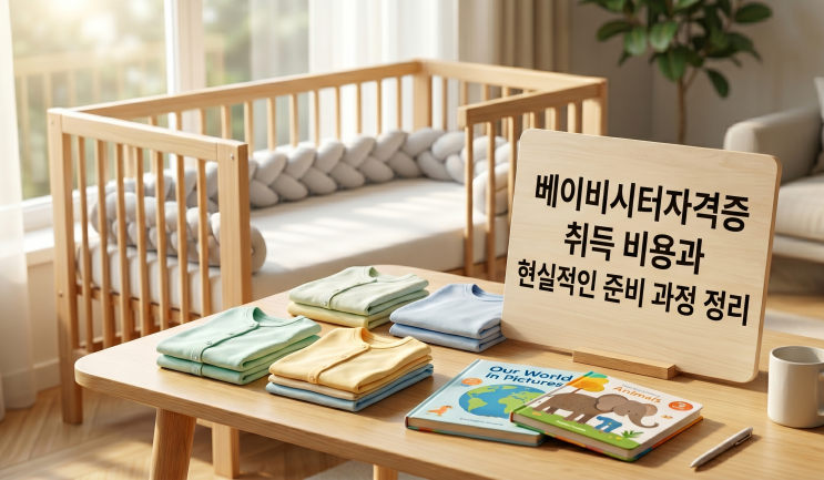  베이비시터자격증 취득 비용과 현실적인 준비 과정 정리