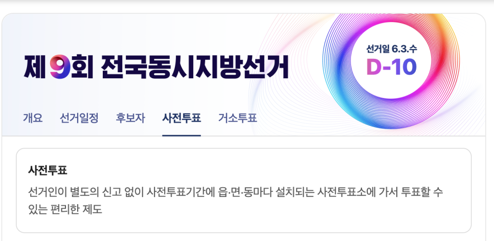 5월 29일~30일 지방선거 사전/부재자 투표 시간 및 장소, 신분증 인정 범위 완벽 가이드