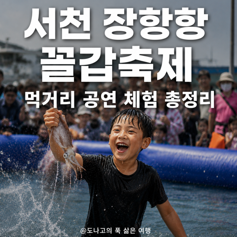 갑오징어 회에 불꽃놀이까지?서천 장항항 꼴갑축제 먹거리·공연·주차·체험 꿀팁｜충남 6월....