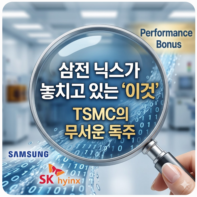  반도체 황금기 삼전 닉스가 놓치고 있는 '이것'과 TSMC의 무서운 독주