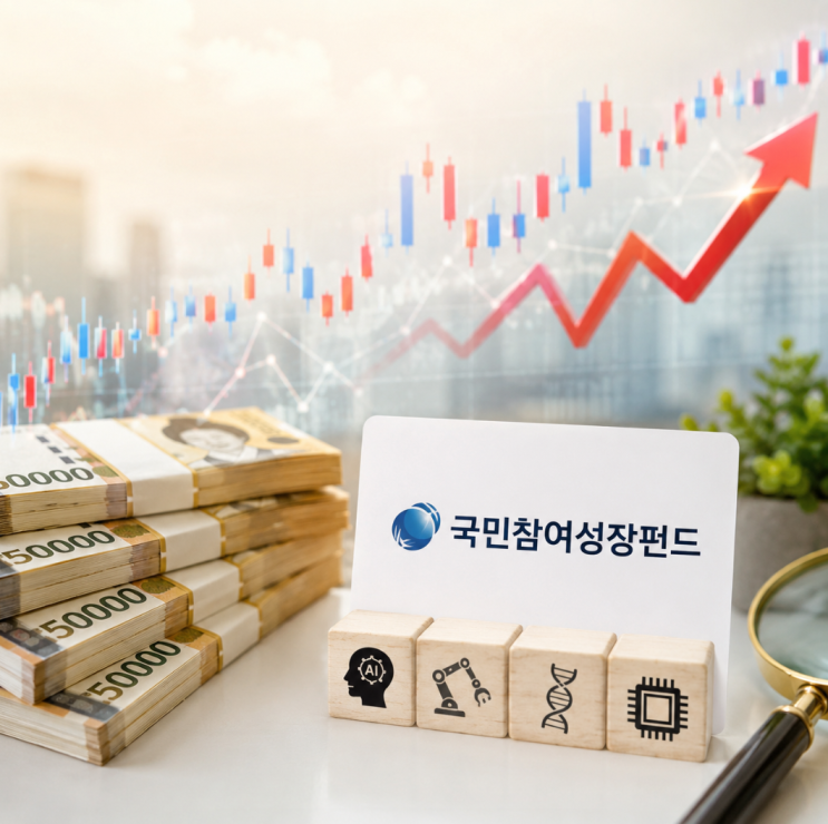 “10분 만에 완판” 코스닥 5% 폭등 만든 <b>국민참여성장펀드</b>... 