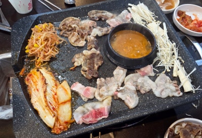 [찐대박집] 김포고기집 차돌박이 삼합까지 제대로 즐긴 마산동 가족외식 후기