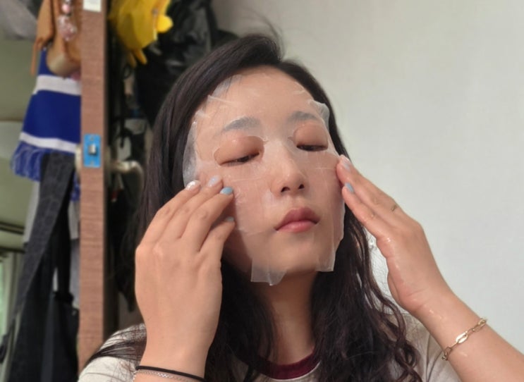  피부 탄력을 채우는 본삐엘 콜라겐 마스크팩 순한 비건마스크 후기