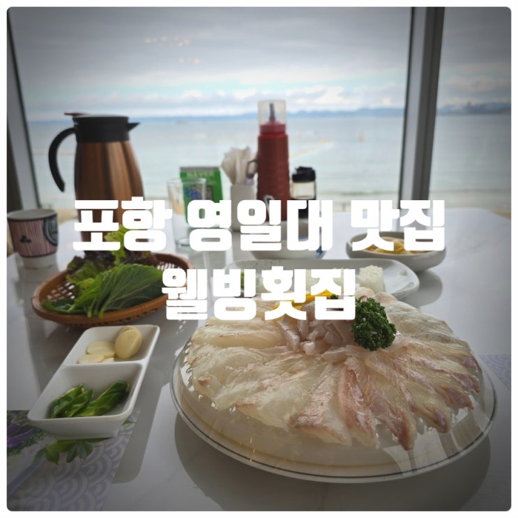 포항 영일대 맛집 『 웰빙횟집 』 고급 모듬회 세트 찐만족후기