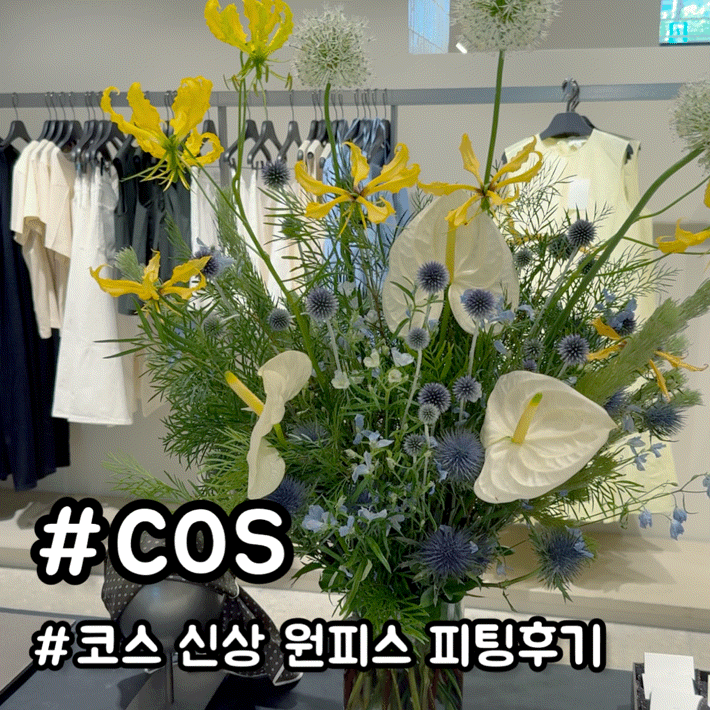 160cm 코스 피팅 후기 | 코스(COS) 여름 원피스 사이즈 실패 없이 고르기
