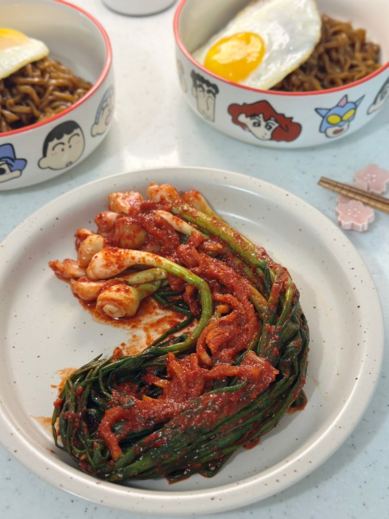 온작 이영자파김치 아삭하고 맛있는 알싸한 파김치추천