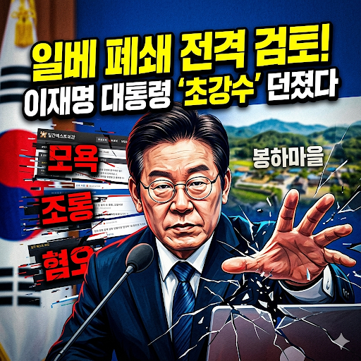  이재명 대통령 일베 폐쇄 검토 전격 지시, 노무현 17주기 봉하마을 사건 배경 총정리