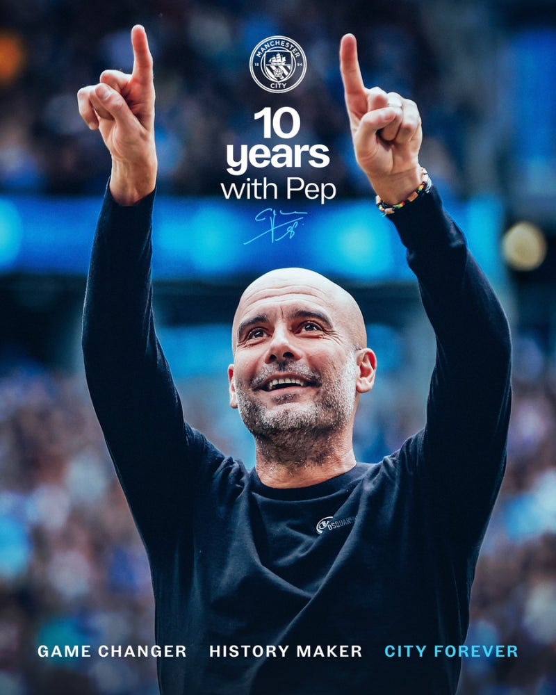 10 yesrs with Pep. 끄집어 내는 추억 둘. 아스널VS맨시티 직관 후기. 챔스 우승 극장 관람 후기.