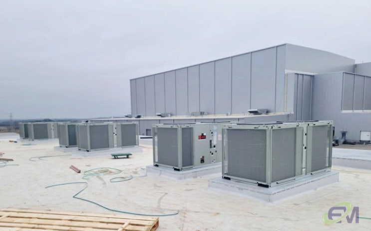  [ 대기오염방지시설 ] 이엠솔루션 해외 산업용 항온향습기 HVAC 시공 사례.