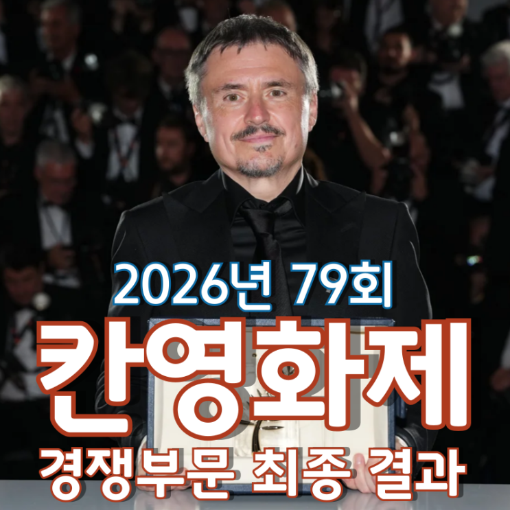  2026년 79회 칸영화제 경쟁부문 최종 결과