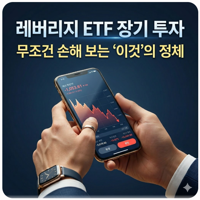  음의복리효과? 레버리지 ETF 장기 투자 시 무조건 손해 보는 '이것'의 정체