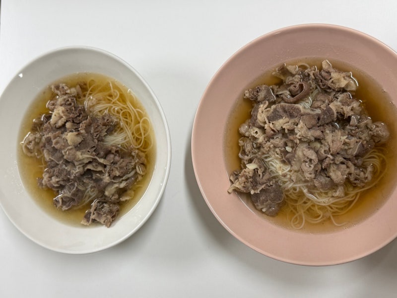 우삼겹 갈비탕(야매 갈비탕) 국수 레시피