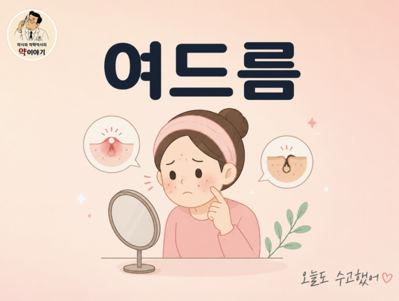 여드름, 더 이상 사춘기만의 문제가 아닙니다 — 약사가 풀어 쓰는 여드름 A부터 Z까지