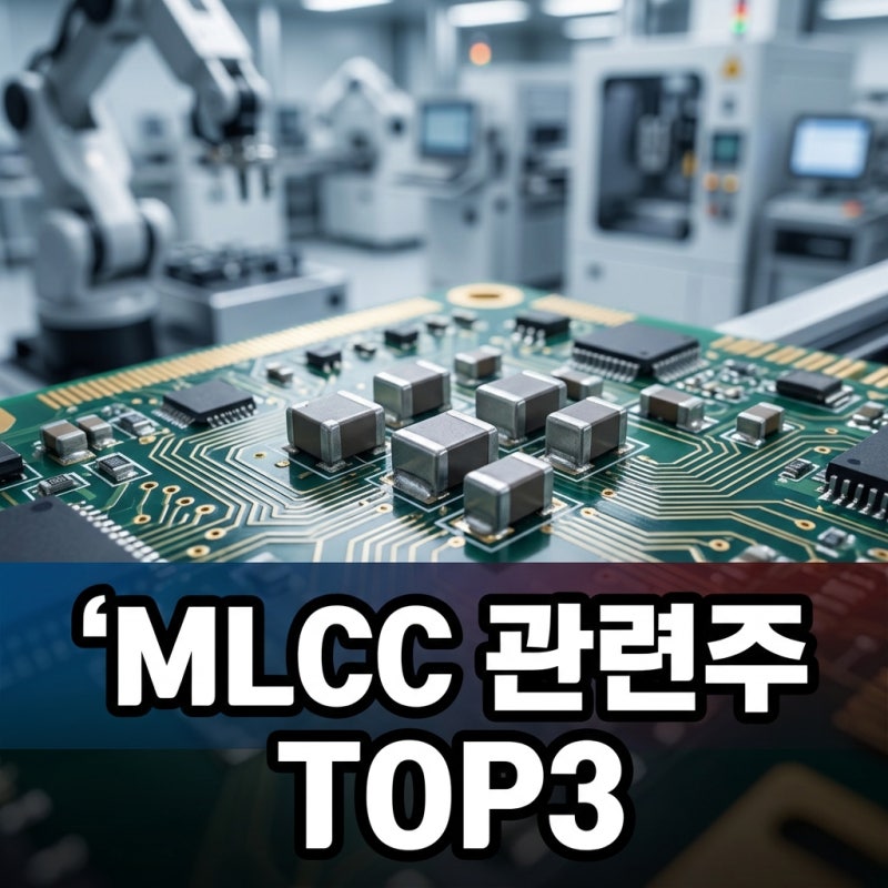 MLCC 관련주 TOP3 대장주 분석, 2026년 공급 부족 수혜 입을 종목은?