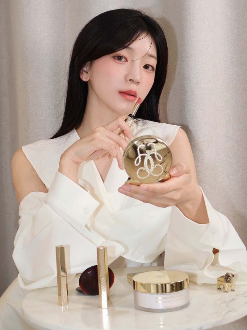 송혜교 메이크업 정보 겔랑 키스키스 매트 립스틱 빠뤼르골드 메쉬 쿠션 블러셔까지!