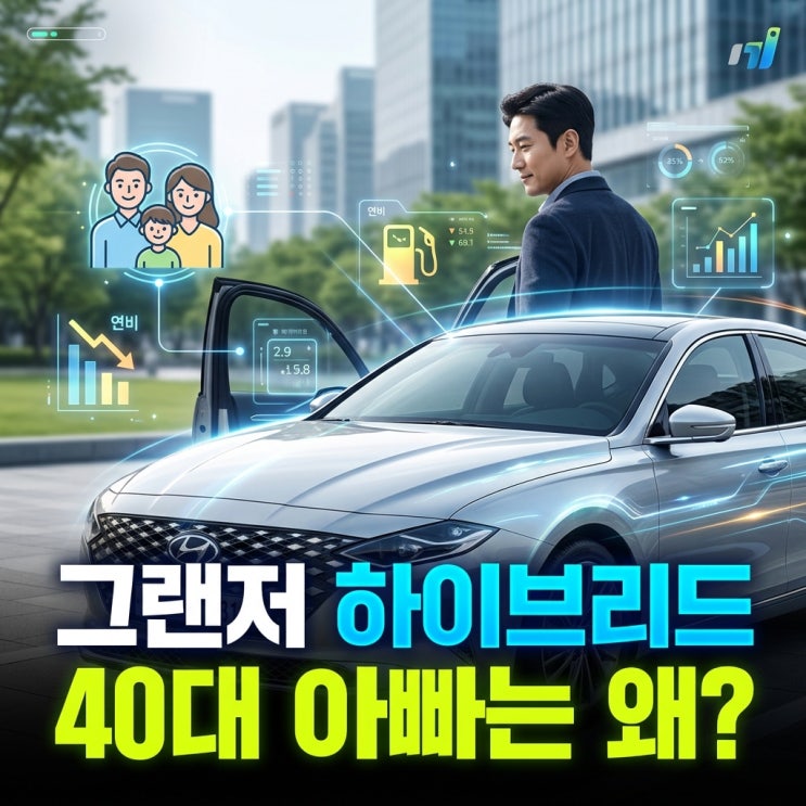  “가족들 생각해서 바꿨는데 돈까지 굳네요”… 40대 가장이 그랜저 하이브리드에 열광하는 이유