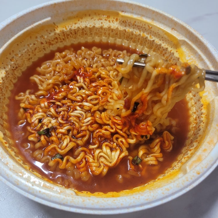  [팔도] '왕뚜껑 국물 라볶이' 후기