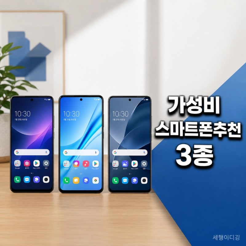 2026년 가성비 스마트폰추천 3종 비교, A17 vs A36 vs S23 FE