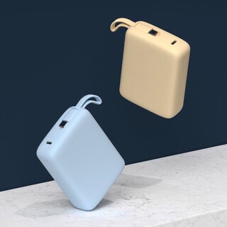  이어맥 20000mAh 고속충전 보조배터리 - 일체형 케이블의 편리함