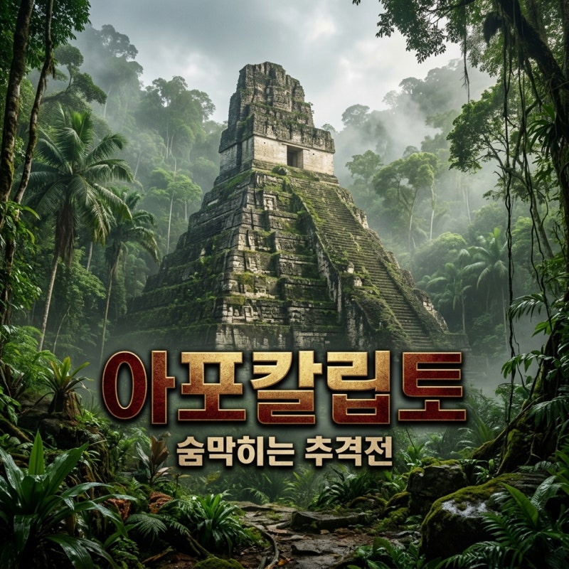 아포칼립토 정보 줄거리 결말 마야 문명 속 처절한 생존 액션