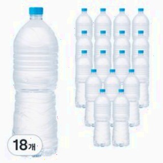  탐사 샘물 2L 18개 - 깔끔한 미네랄 밸런스의 대용량 생수