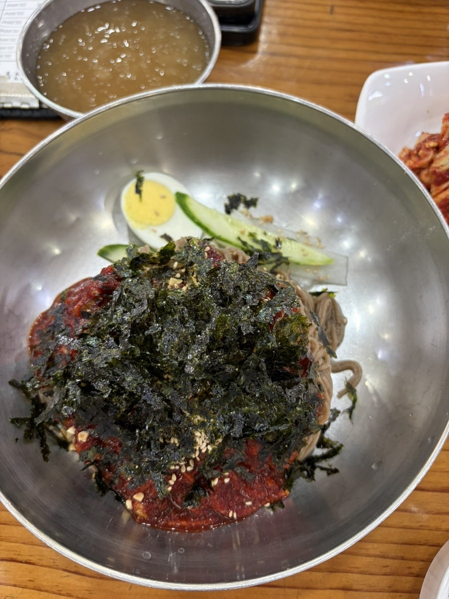 청정밀들깨수제비막국수 사진 4