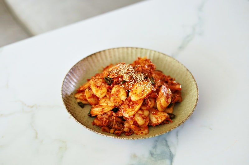 떡국떡 떡볶이 레시피 떡무침 양념 만들기