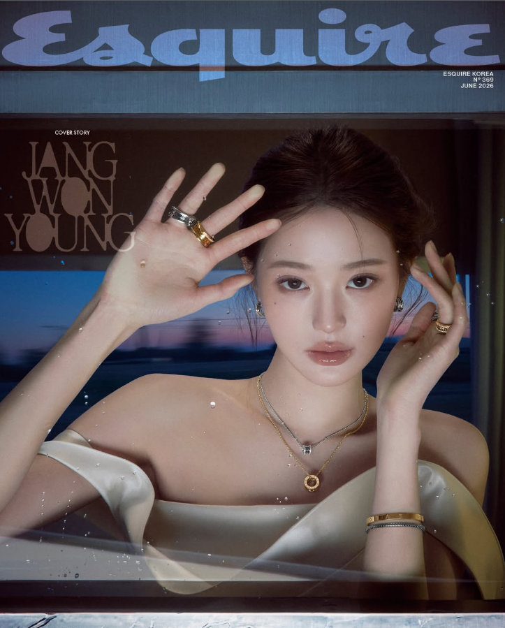 장원영 비주얼 퀸 빛나는 미모, 에스콰이어 화보서 완성한 독보적 아우라
