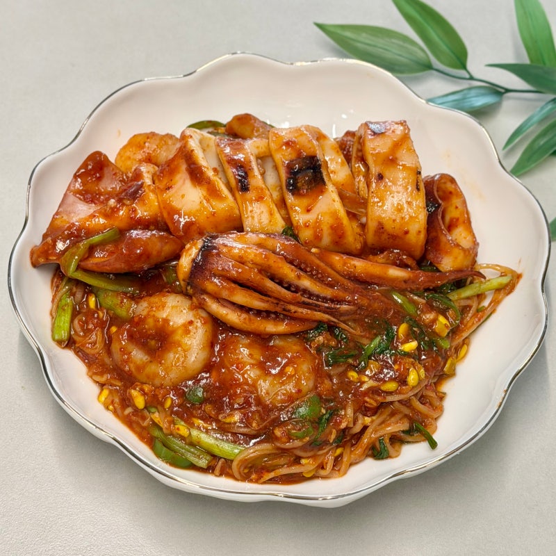"물바다 NO" 콩나물 해물찜 레시피, 오징어 넣어 만드는법