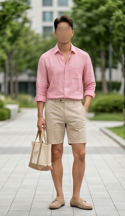 올봄 핑크셔츠 품절 대란 난 이유 있었네, 코디법 총정리