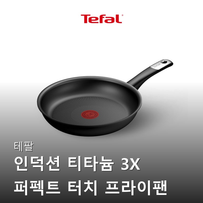 테팔 인덕션 티타늄 3X 퍼펙트 터치 프라이팬 20cm 찐후기, 전기후라이팬 유목민 정착템