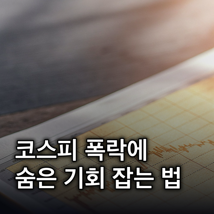  요동치는 코스피, 위기 속 숨은 투자 기회 잡는 법