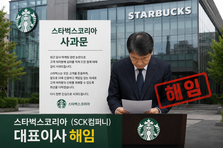  스타벅스 탱크데이 논란 총정리: 원인부터 정용진 회장 대국민 사과, 진상조사 결과 발표까지