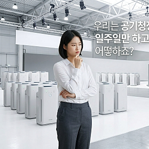 공기청정기 단기렌탈, 왜 이렇게 찾기 어려울까요?