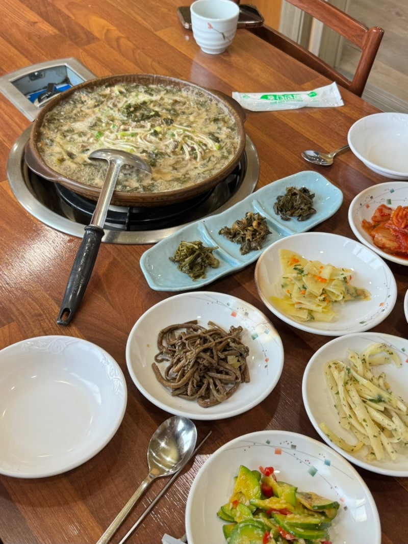 [양구맛집] 백토미가 / 부모님과 함께하기 좋은 강원도 시래기 맛집