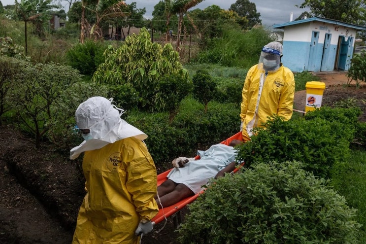  에볼라 바이러스 변종 확산으로 사망자 200명 돌파, 백신 없는 공포에 전 세계 국경 차단 비상