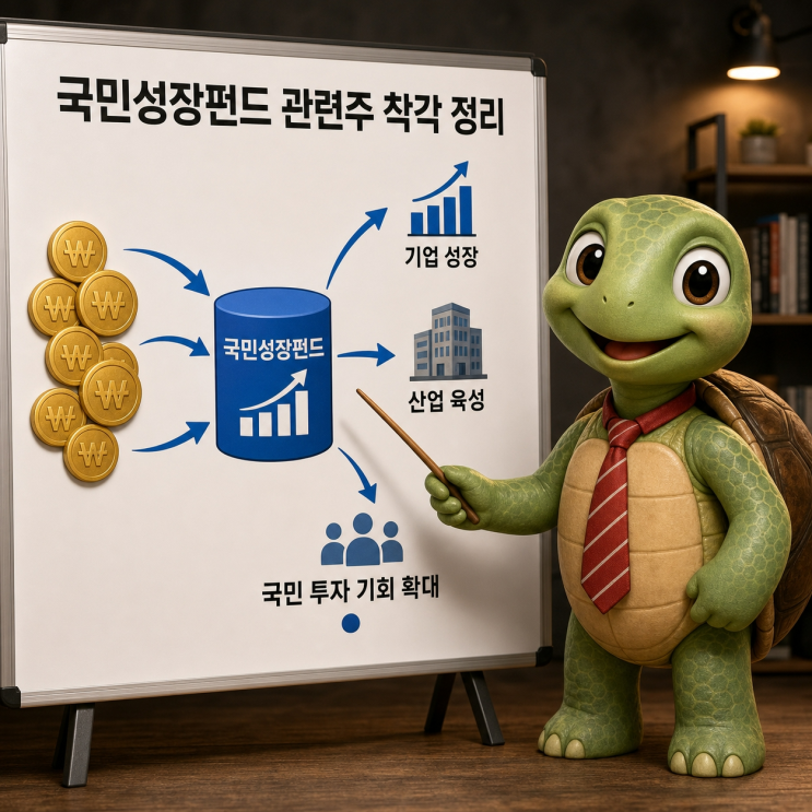  "정부가 사주는 거 아니었어?" 국민성장펀드 관련주, 다들 하는 착각 정리