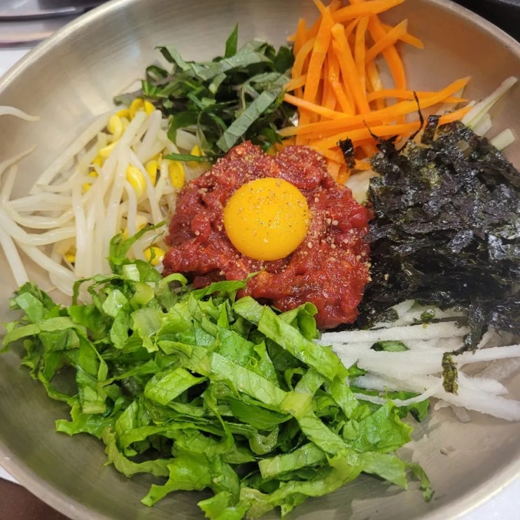  전주맛집: [담양식 육미향 전주덕진구점] '왕갈비탕', '육회비빔밥' 후기/ 맛있어요!!!